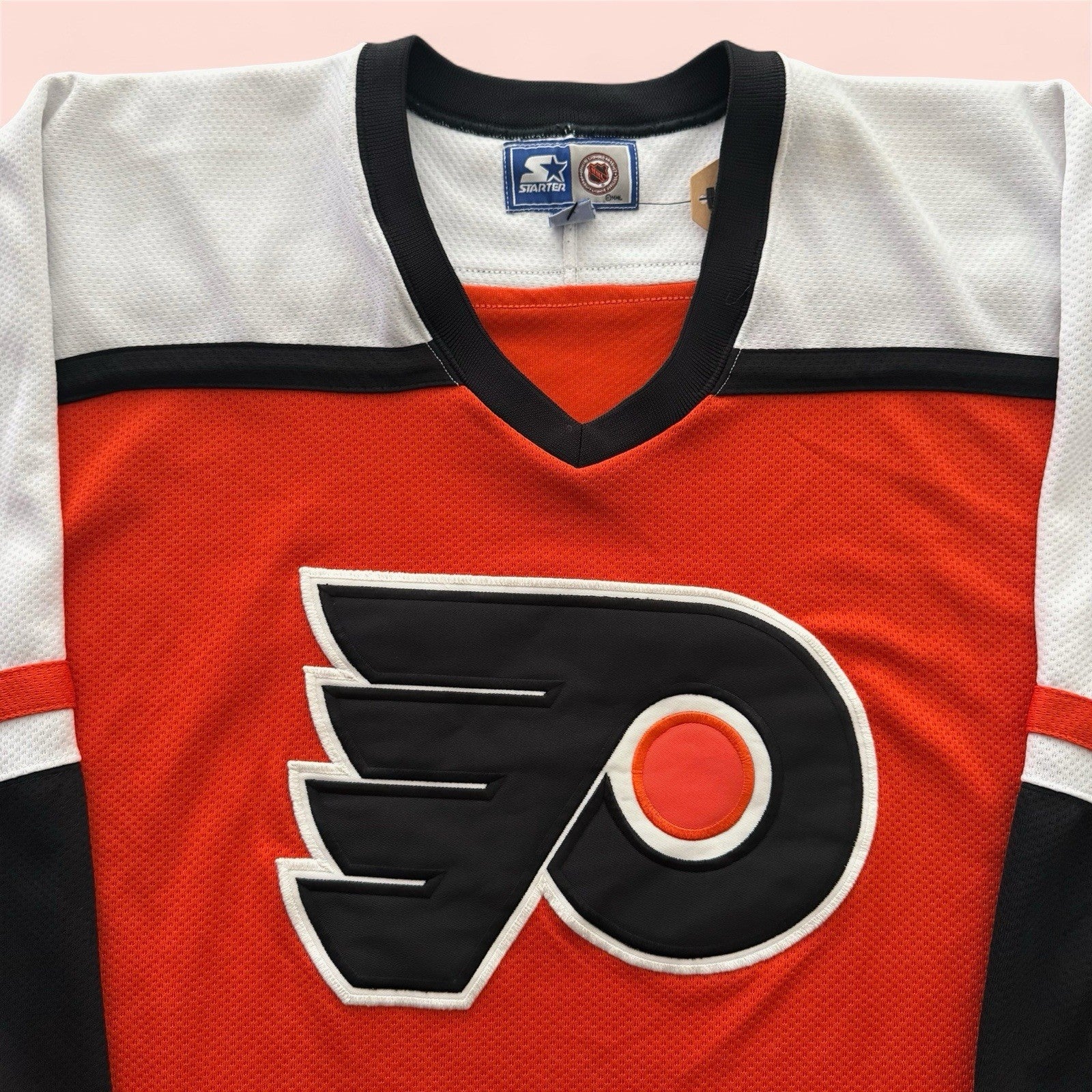 Vintage Starter NHL Philadelphia Flyers Hockey Jersey Mens XL