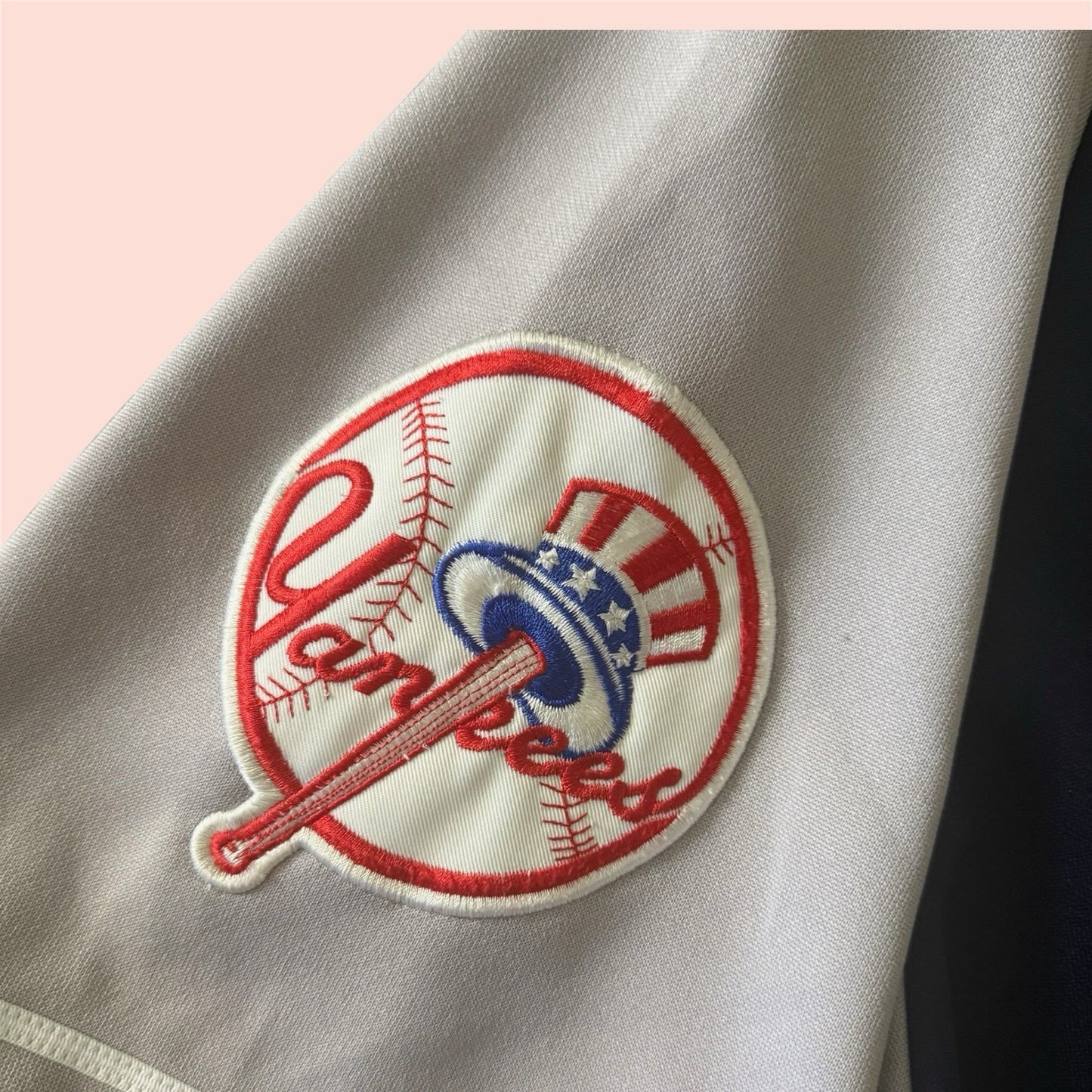 Majestic MLB New York Yankees Baseball Jersey Mens Large