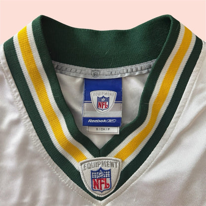 Reebok NFL Green Bay Packers Brett Favre Football Jersey Mens Small