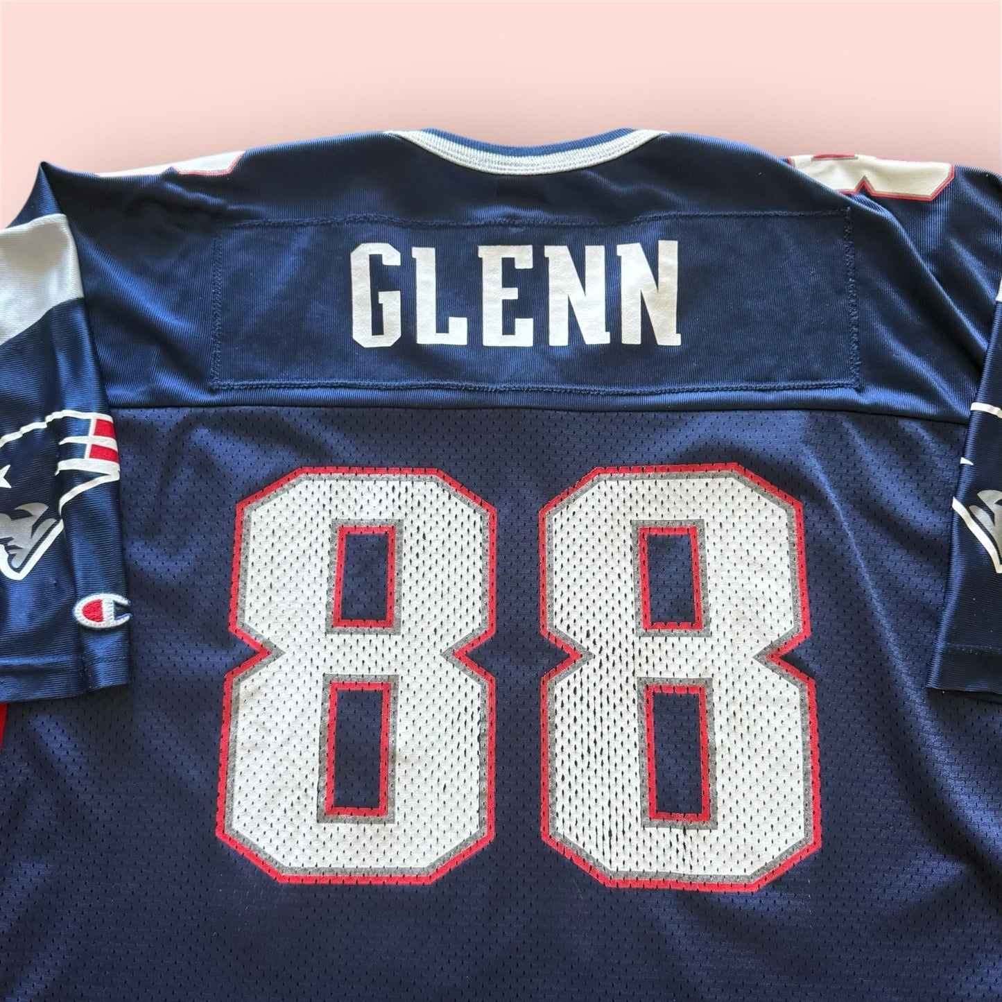 Vintage Champion NFL New England Patriots Terry Glenn Football Jersey Mens 48 XL