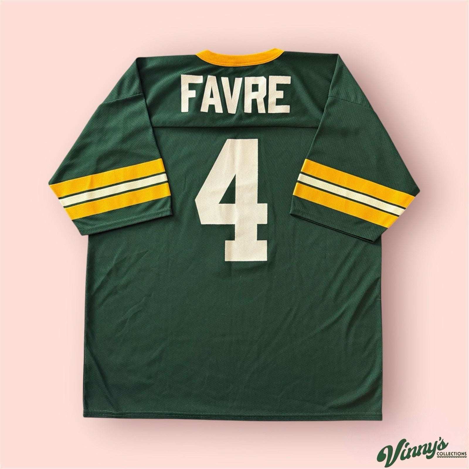 Vintage Logo 7 NFL Green Bay Packers Brett Favre Football Jersey Mens Large