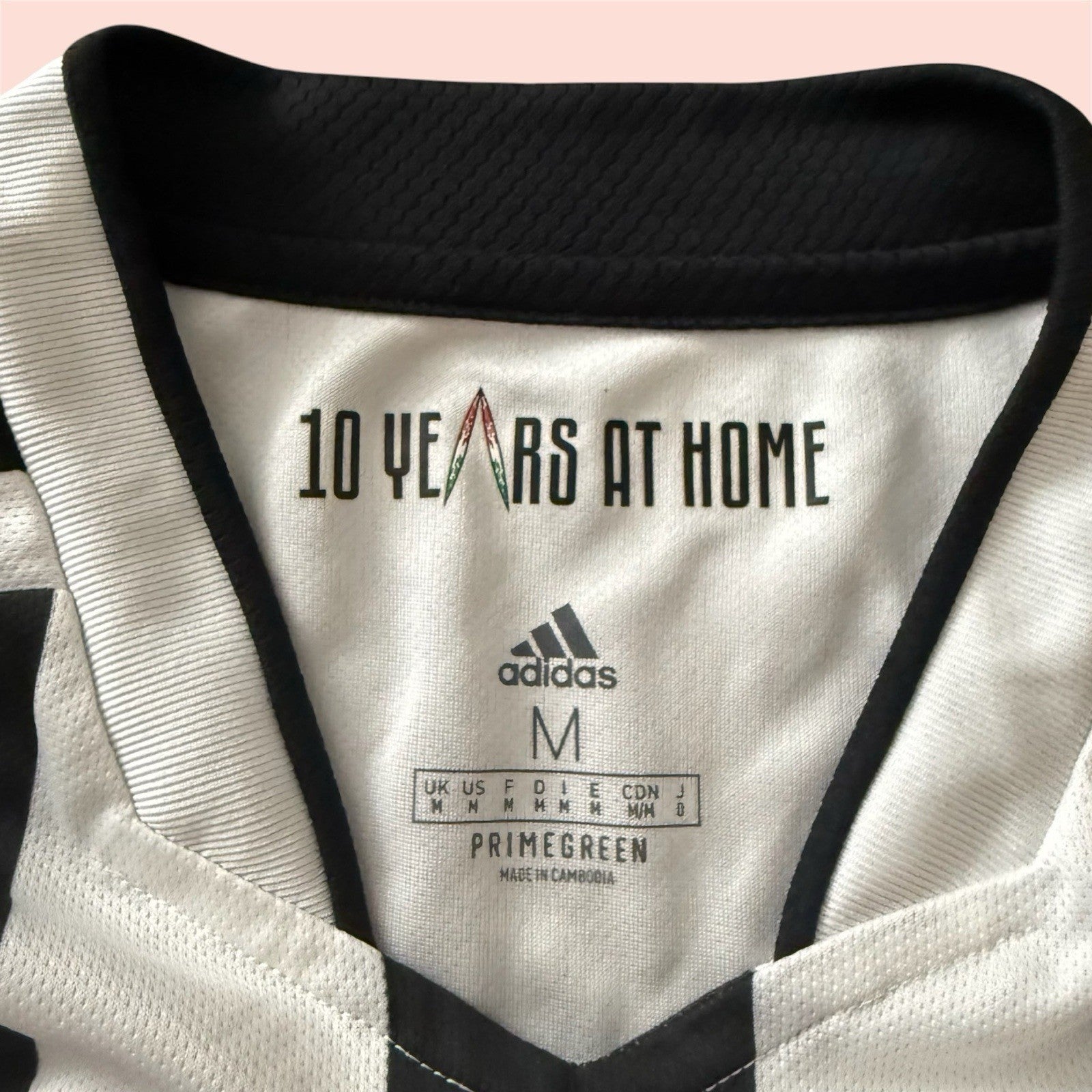 Adidas 2021 Juventus Soccer Jersey Home Kit Mens Medium