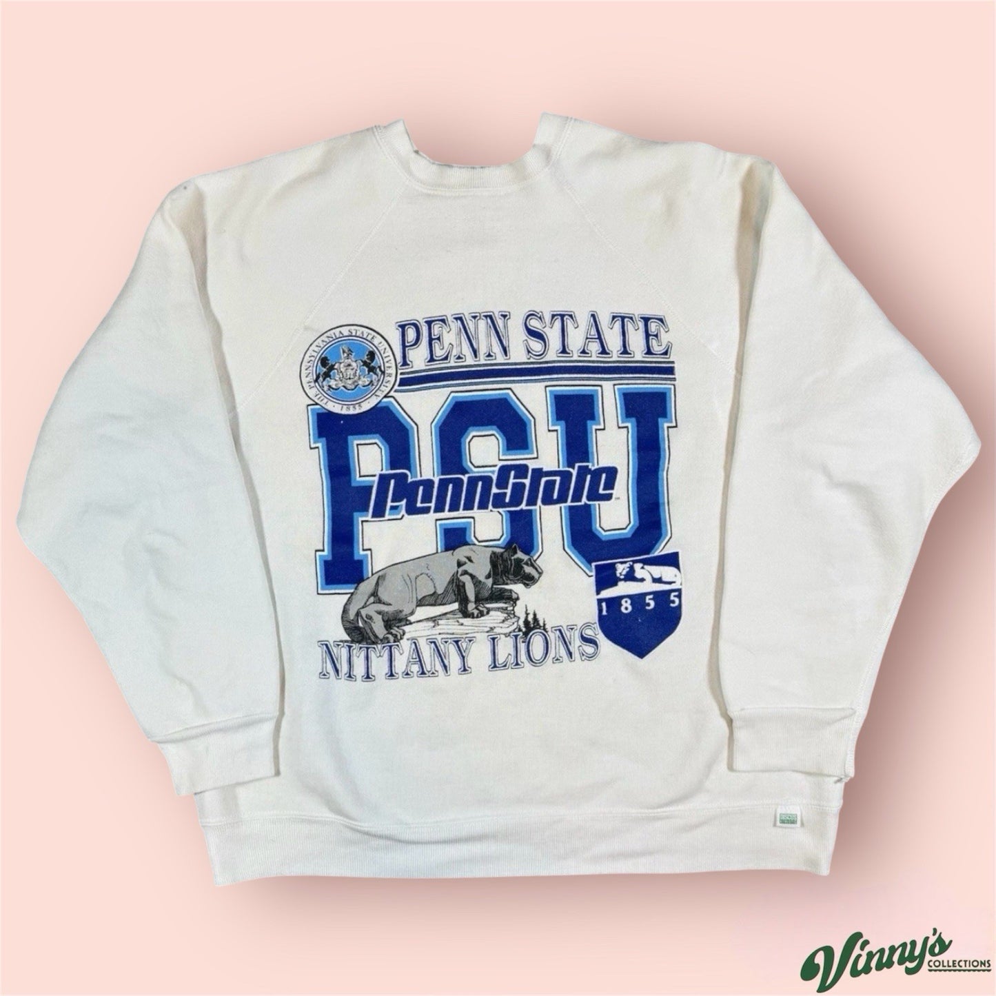 Vintage NCAA Penn State Nittany Lions College Sweatshirt Crewneck Mens Large