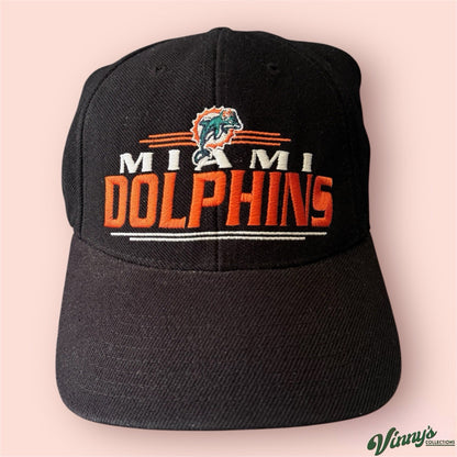 Vintage Twins Enterprise NFL Miami Dolphins Football SnapBack Hat