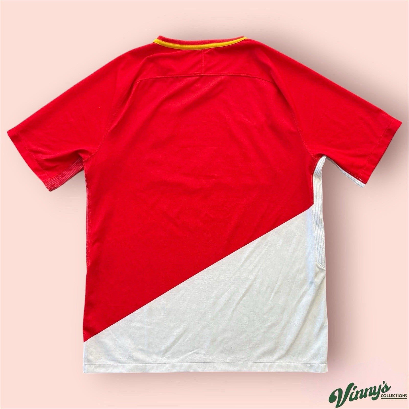 Nike 2017 AS Monaco Home Soccer Jersey Kit Mens Large