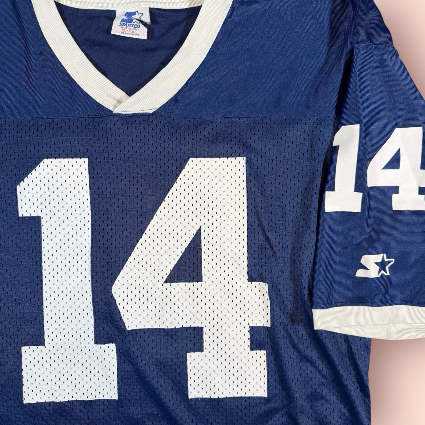 Vintage Starter NCAA Penn State Nittany Lions College Football Jersey Mens 52 XL