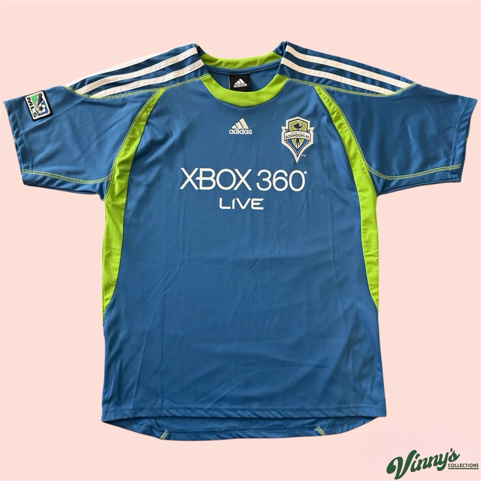 Adidas MLS Seattle Sounders FC Soccer Football Jersey Kit Youth XL
