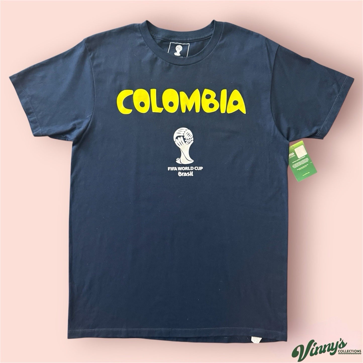 2014 FIFA World Cup Colombia Soccer Shirt Mens Medium