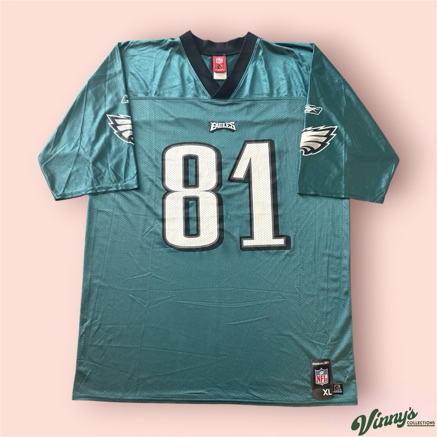 Reebok NFL Philadelphia Eagles Terrell Owens Football Jersey Mens XL