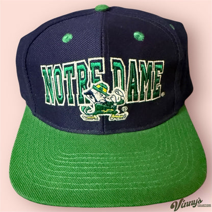 Vintage NCAA Notre Dame Fighting Irish College Football Snapback Hat