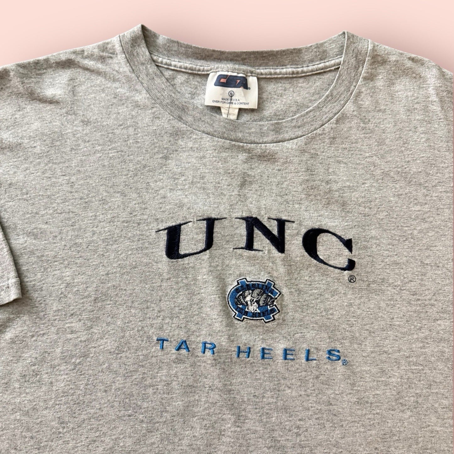 Vintage CSA NCAA North Carolina UNC Tar Heels College Shirt Mens XL