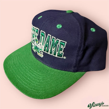 Vintage NCAA Notre Dame Fighting Irish College Football Snapback Hat