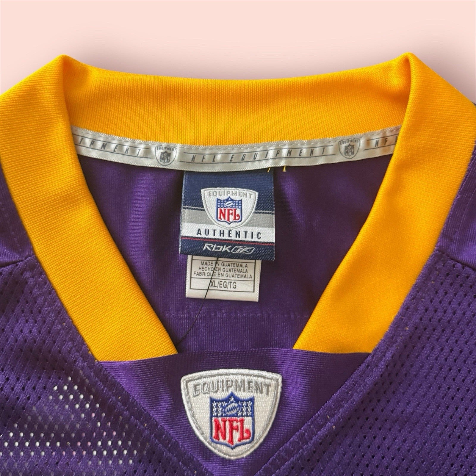 Reebok NFL Minnesota Vikings Adrian Peterson Football Jersey Mens XL