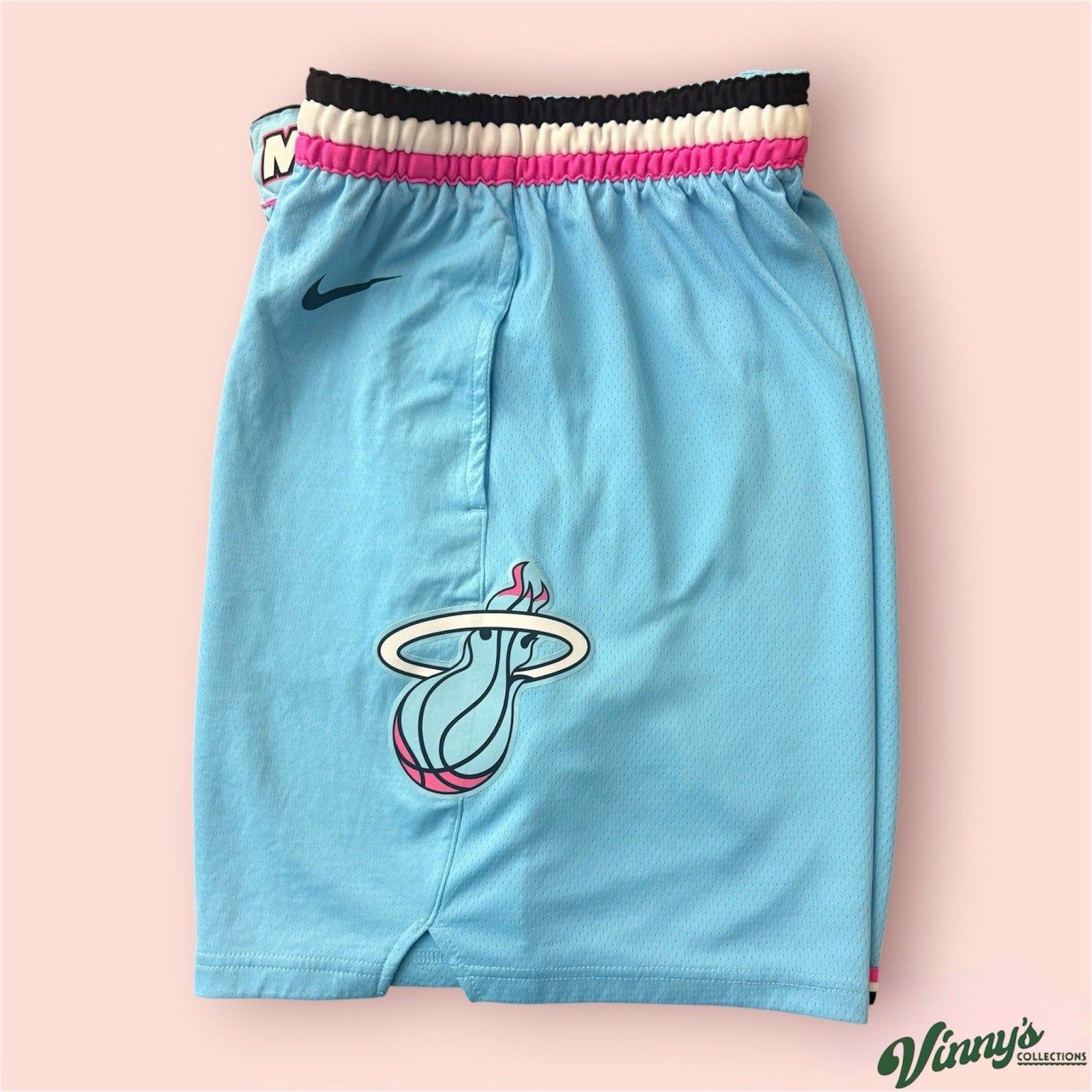 Nike NBA Miami Heat City Edition Basketball Shorts Mens 46 2XL