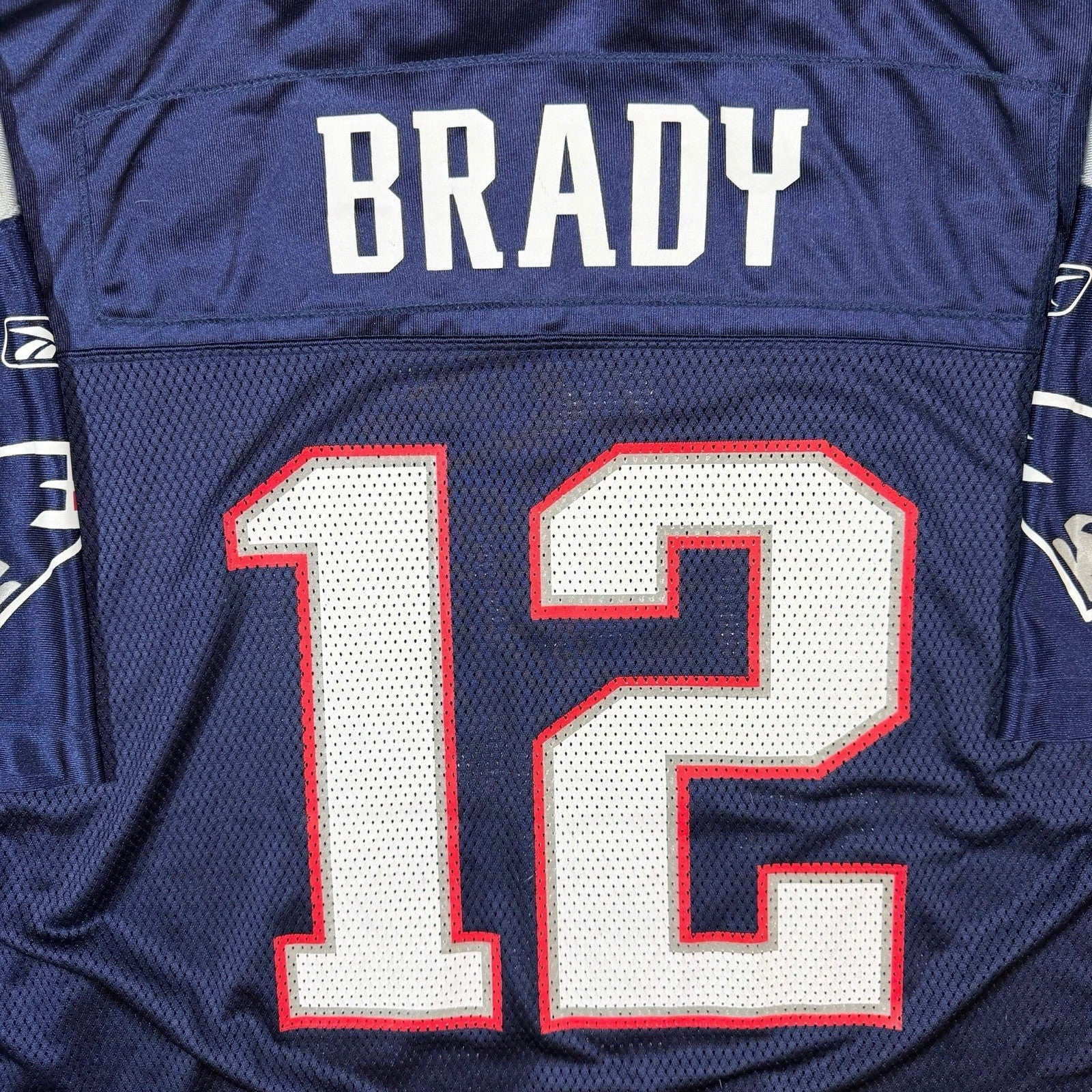 Reebok NFL New England Patriots Tom Brady Football Jersey Mens 2XL