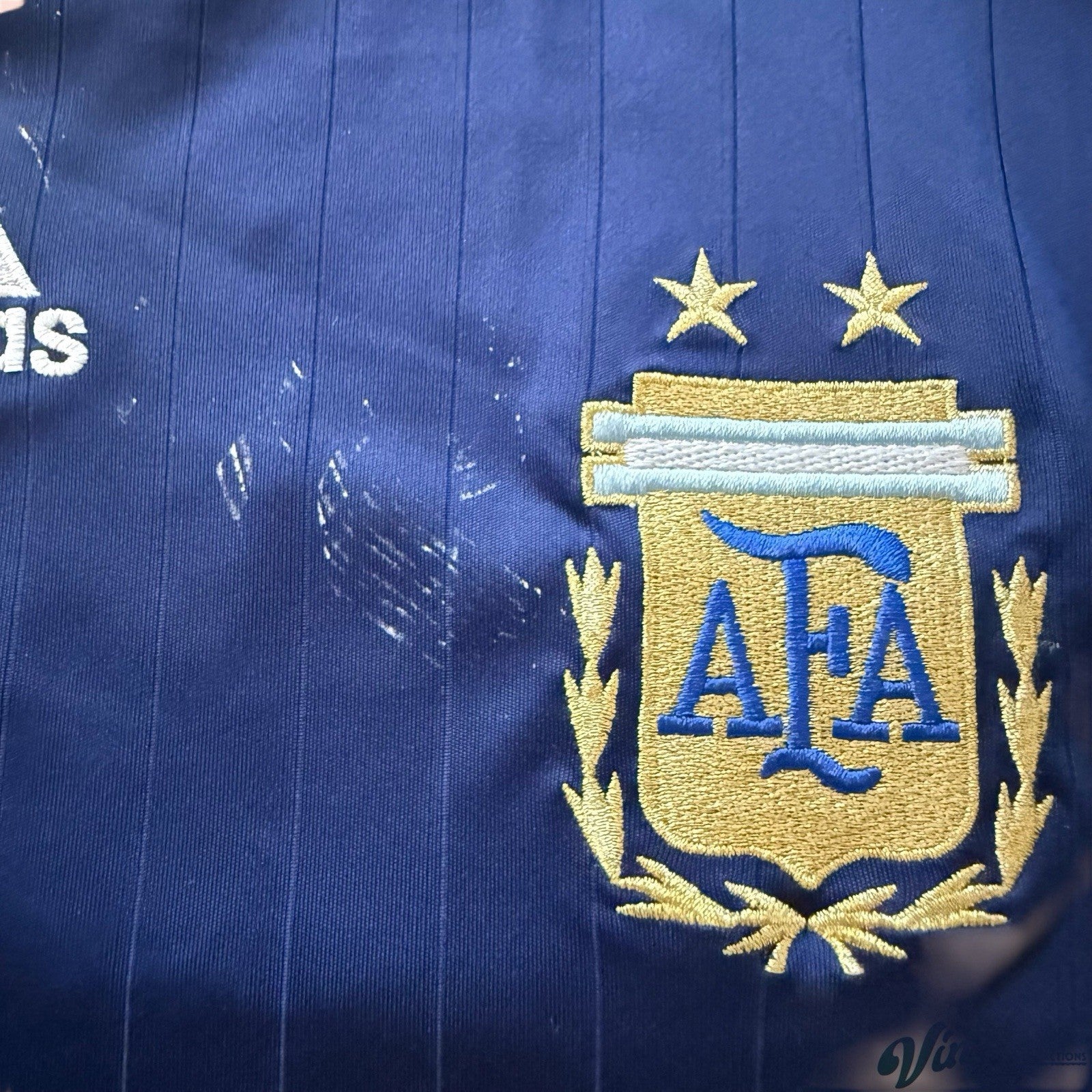 Adidas 2006 Argentina Lionel Messi Away National Soccer Kit Jersey Mens 2XL