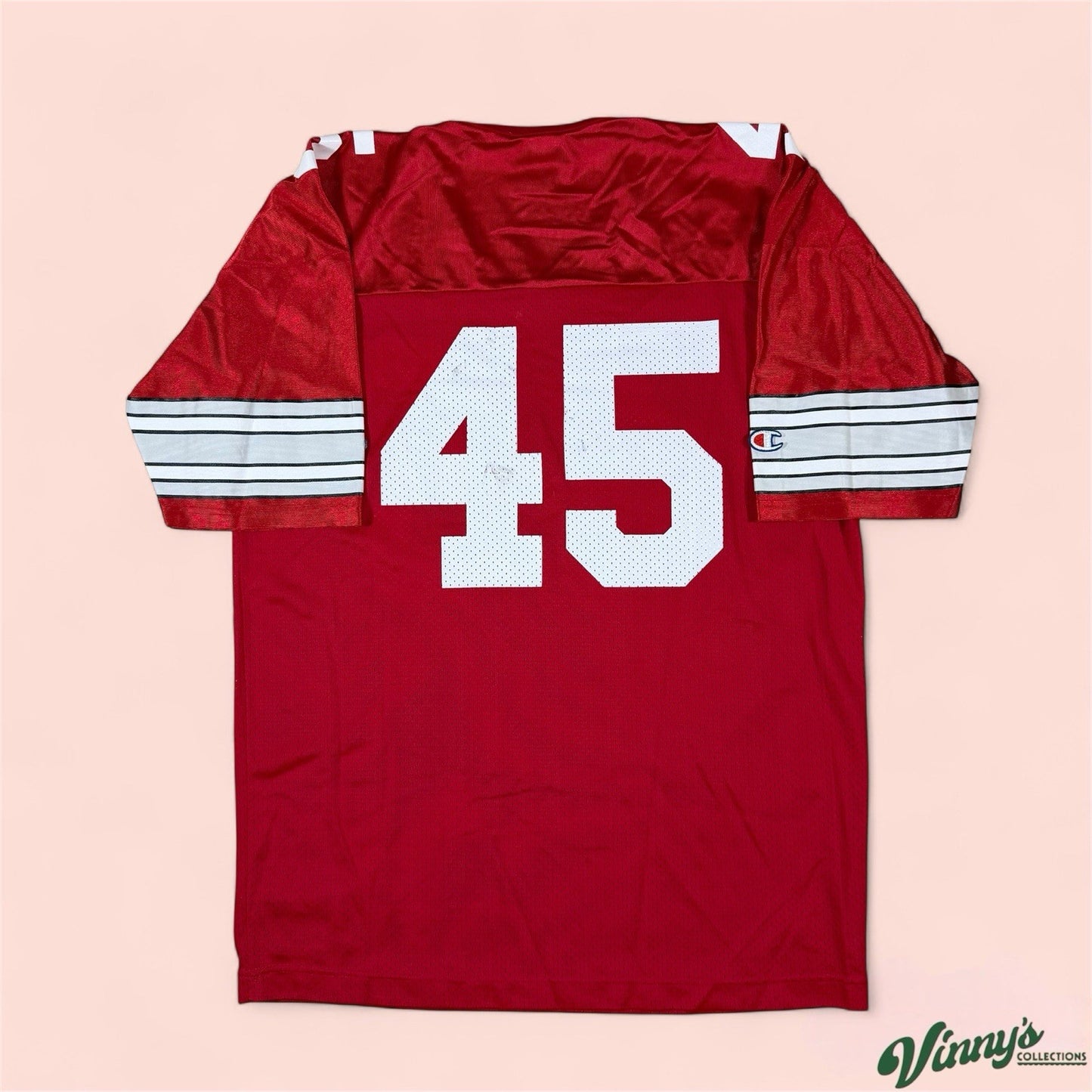 Vintage Champion NCAA Ohio State Buckeyes #45 College Football Jersey Mens 48 XL