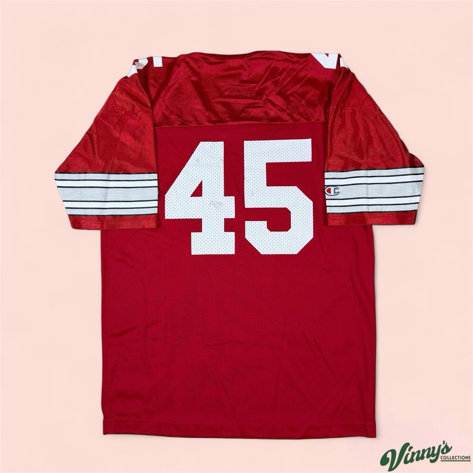 Vintage Champion NCAA Ohio State Buckeyes #45 College Football Jersey Mens 48 XL
