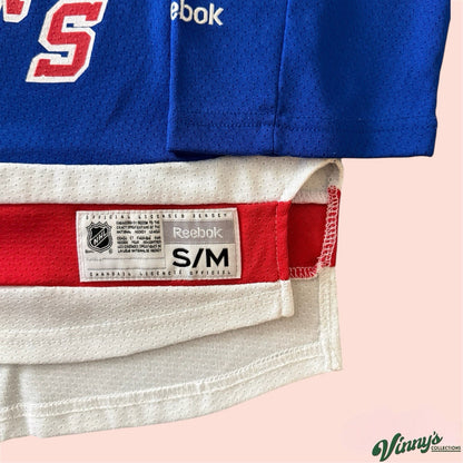 Reebok NHL New York Rangers Henrik Lundqvist Hockey Jersey Youth Kids Small
