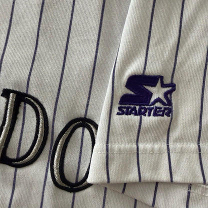 Starter MLB Colorado Rockies Dante Bichette Baseball Jersey Mens XL
