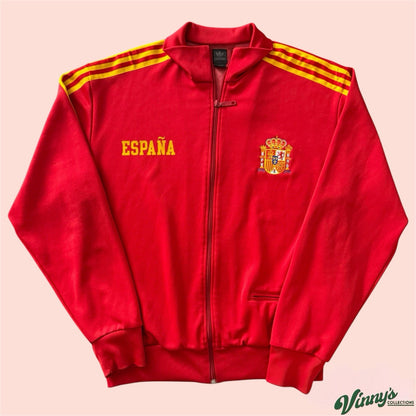 Adidas Spain National World Cup Soccer Sweater Jacket Mens XL