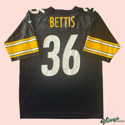 Nike NFL Pittsburgh Steelers Jerome Bettis Football Jersey Mens Large