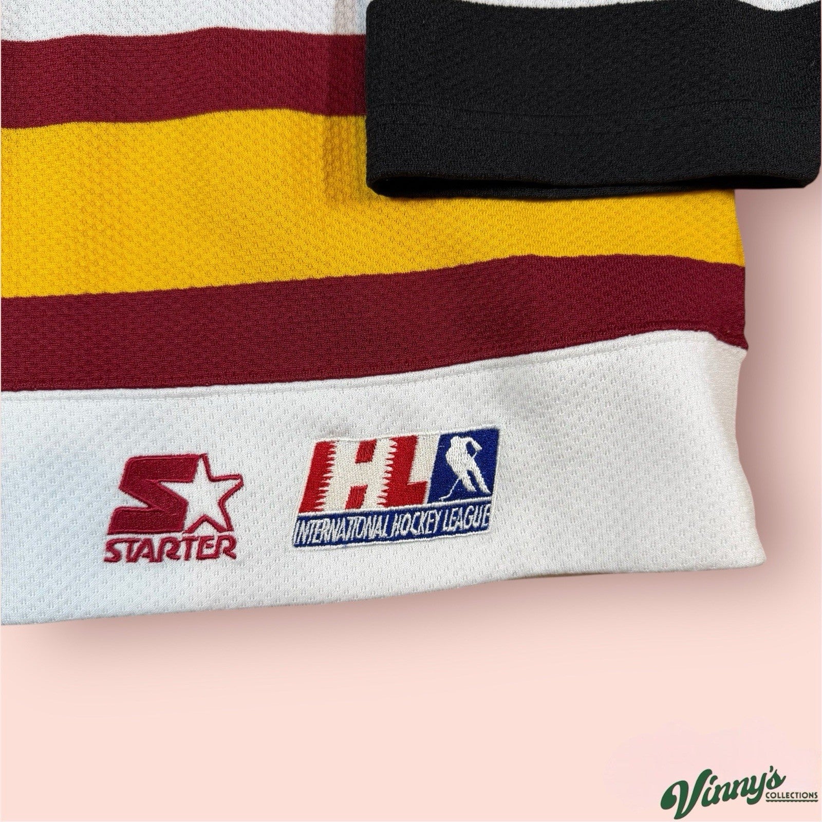 Vintage Starter IHL Chicago Wolves Hockey Jersey Youth Large
