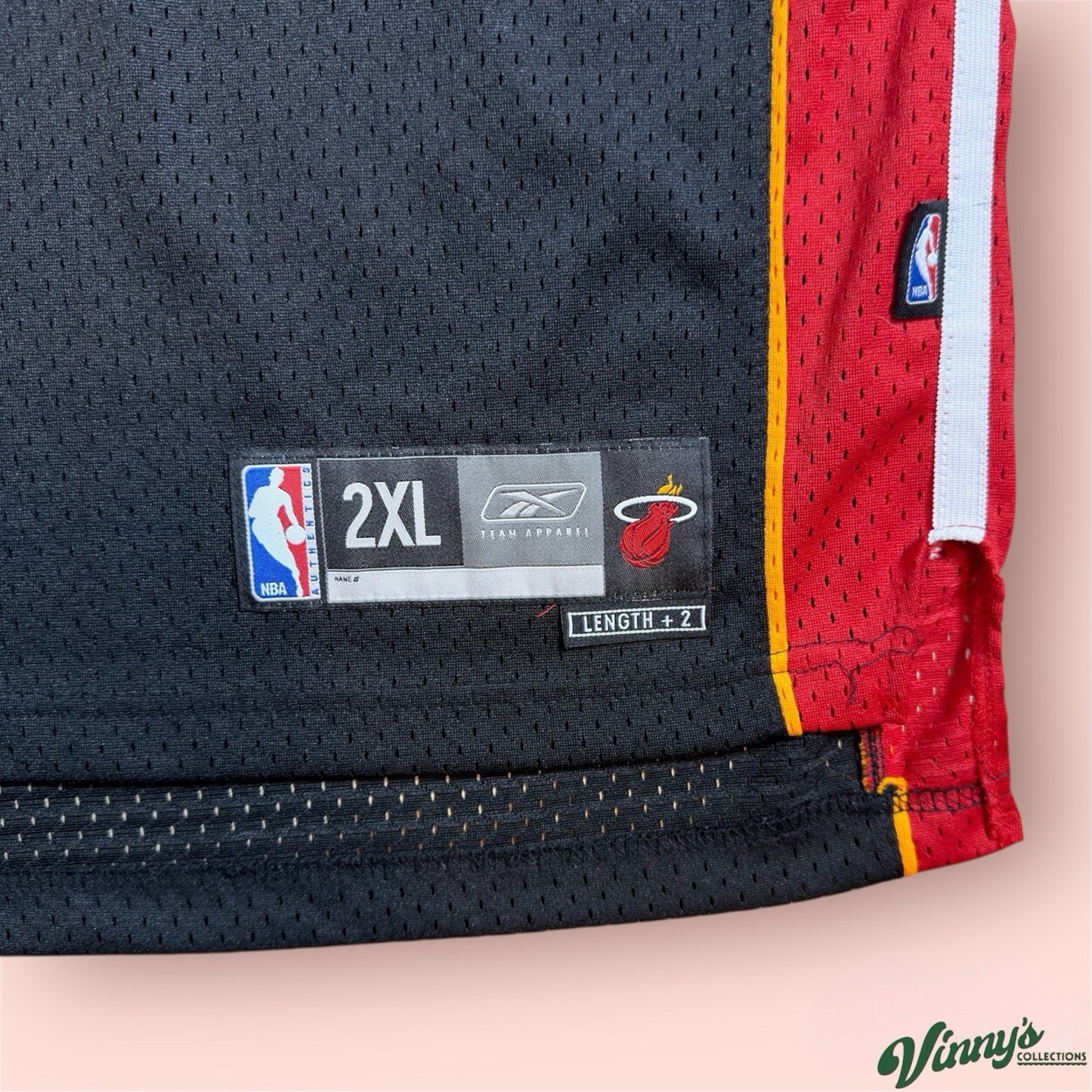 Reebok NBA Miami Heat Caron Butler Basketball Jersey Mens 2XL