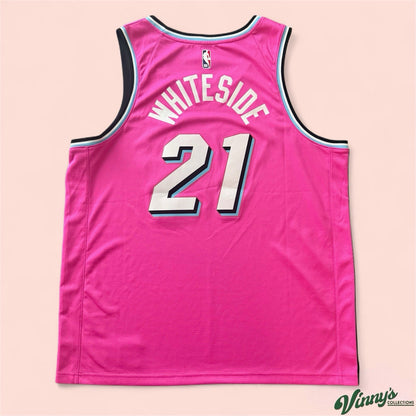 Nike NBA Miami Heat Hassan Whiteside Basketball Jersey Mens 56 2XL