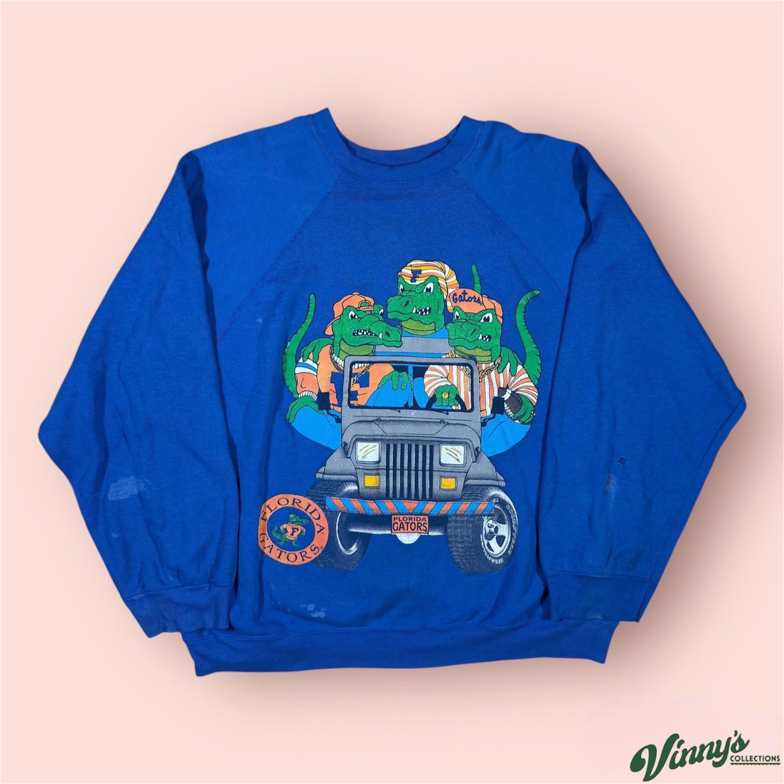 Vintage Tultex NCAA Florida Gators College Sweatshirt Mens 2XL