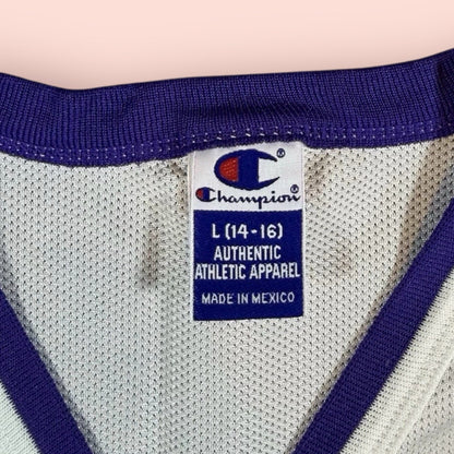 Vintage Champion NBA Toronto Raptors Vince Carter Basketball Jersey Youth XL
