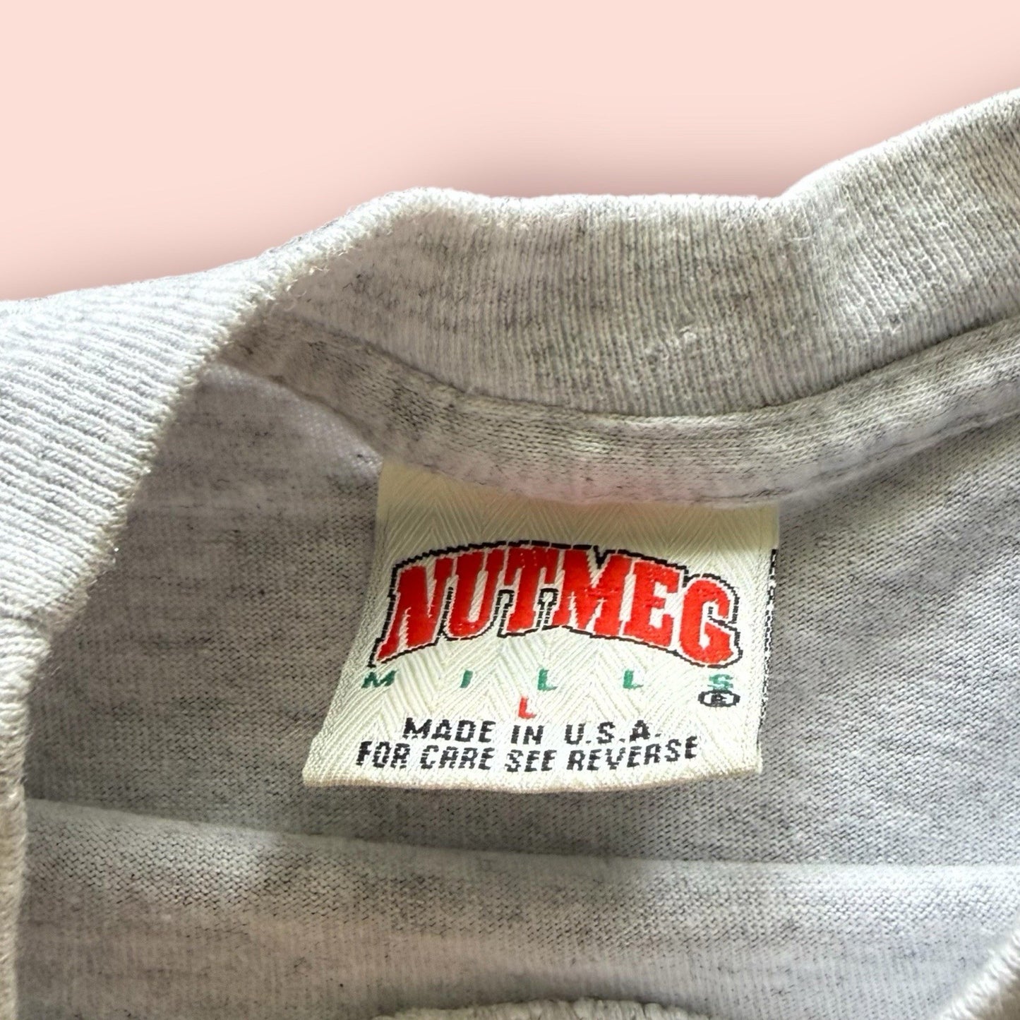 Vintage Nutmeg 1994 World Cup USA Stryker Mascot  Soccer Shirt Mens Large
