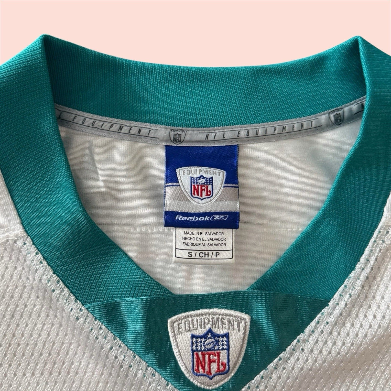 Reebok NFL Miami Dolphins Chris Chambers Football Jersey Mens Small