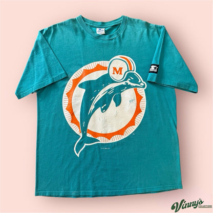 Vintage 1994 Starter NFL Miami Dolphins Football Shirt Mens Large