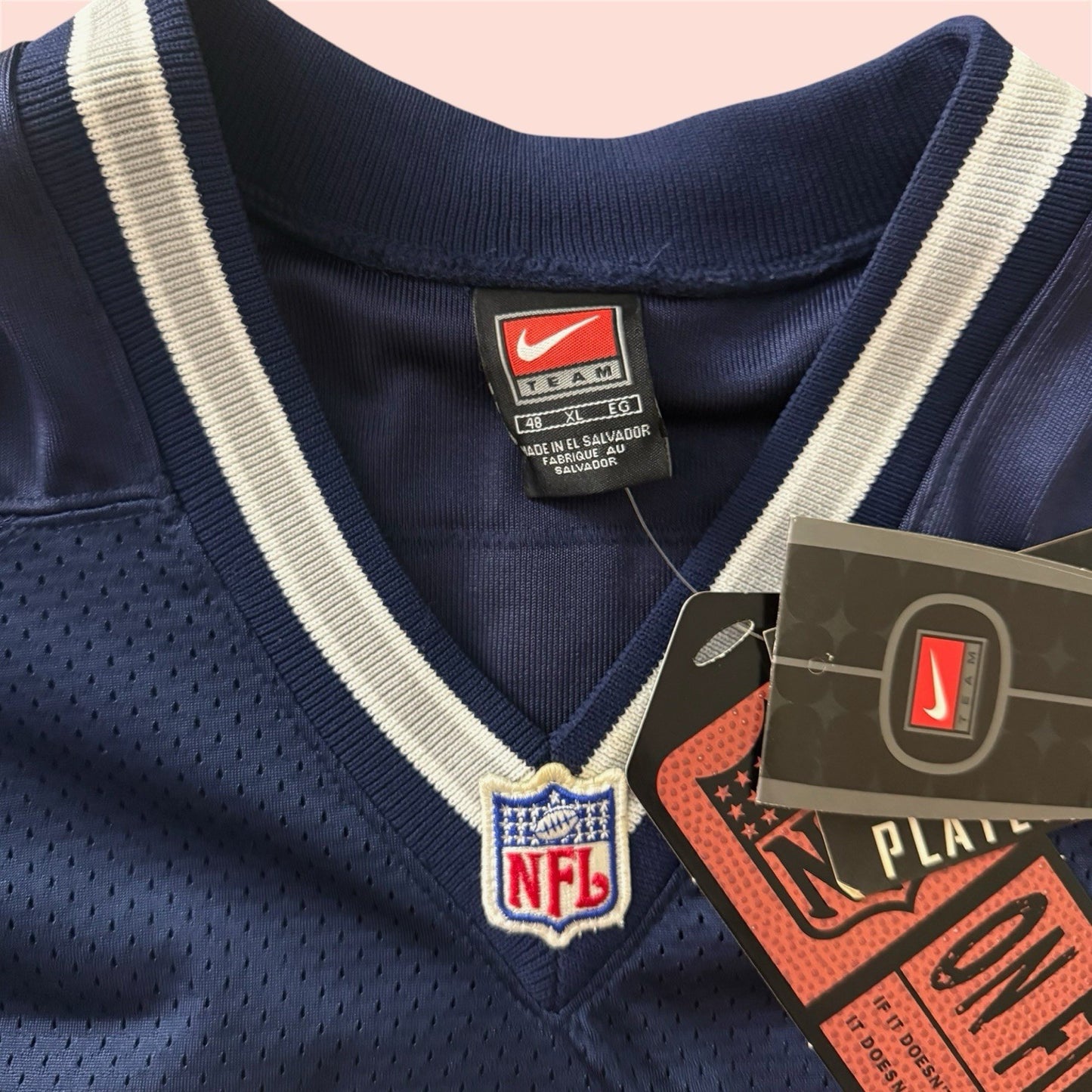 Nike NFL Dallas Cowboys Emmitt Smith Football Onfield Stitched Jersey Mens 48 XL