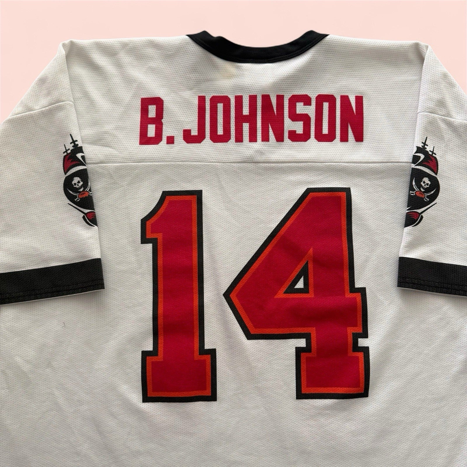 Logo Athletic NFL Tampa Buccaneers Brad Johnson Football Jersey Mens XL