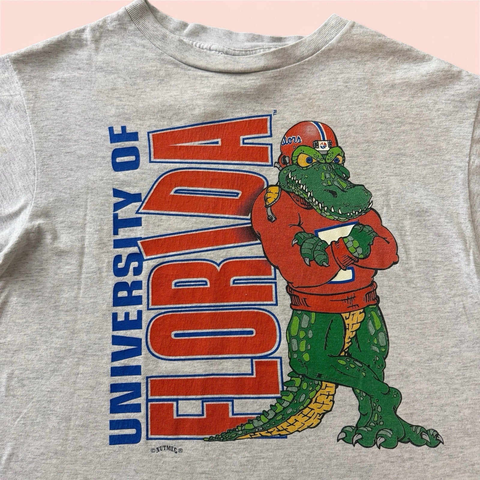 Vintage Nutmeg NCAA Florida Gators College Shirt Mens Large