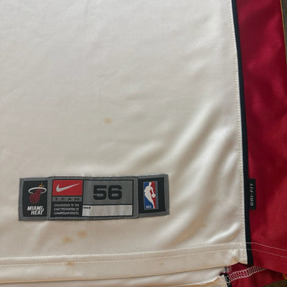 Nike NBA Miami Heat Dwyane Wade Basketball Jersey Mens 56 3XL
