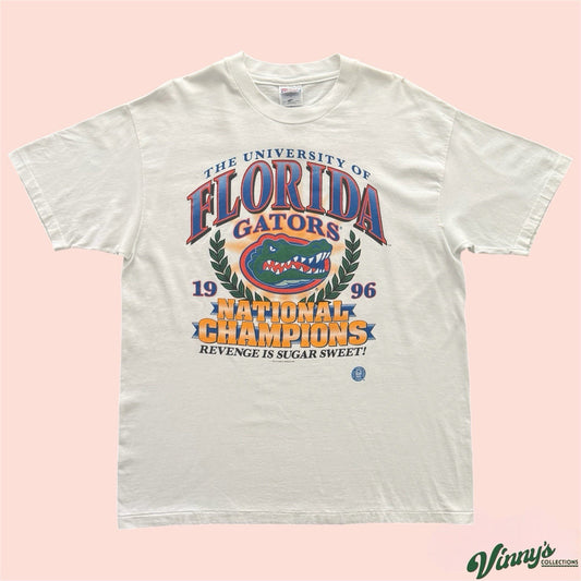 Vintage 1996 NCAA Florida Gators National Champions College Shirt Mens XL