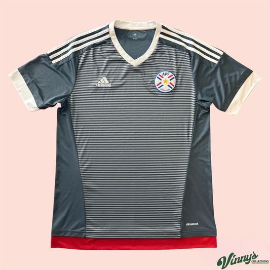 Adidas 2016 Paraguay National Soccer Kit Away Jersey Mens Large