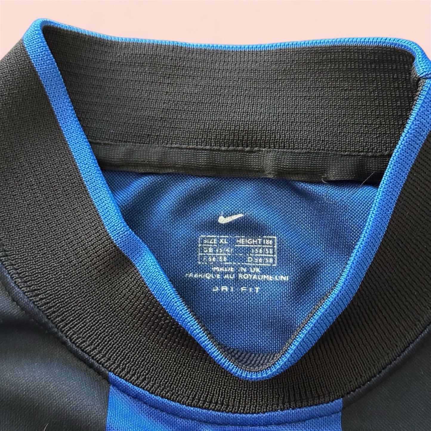 Nike Inter Milan Soccer Home Kit Jersey Mens XL