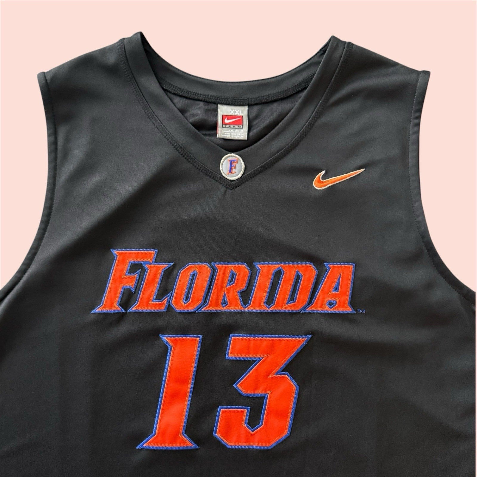 Nike NCAA Florida Gators #13 College Basketball Jersey Mens 2XL