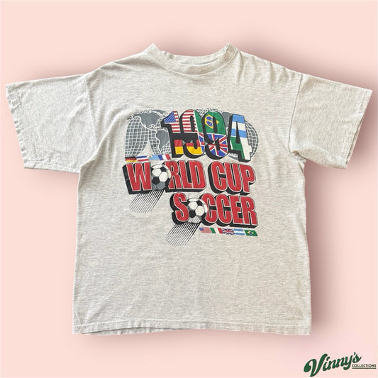 Vintage 1994 FIFA USA World Cup Globe Soccer Shirt Mens XL
