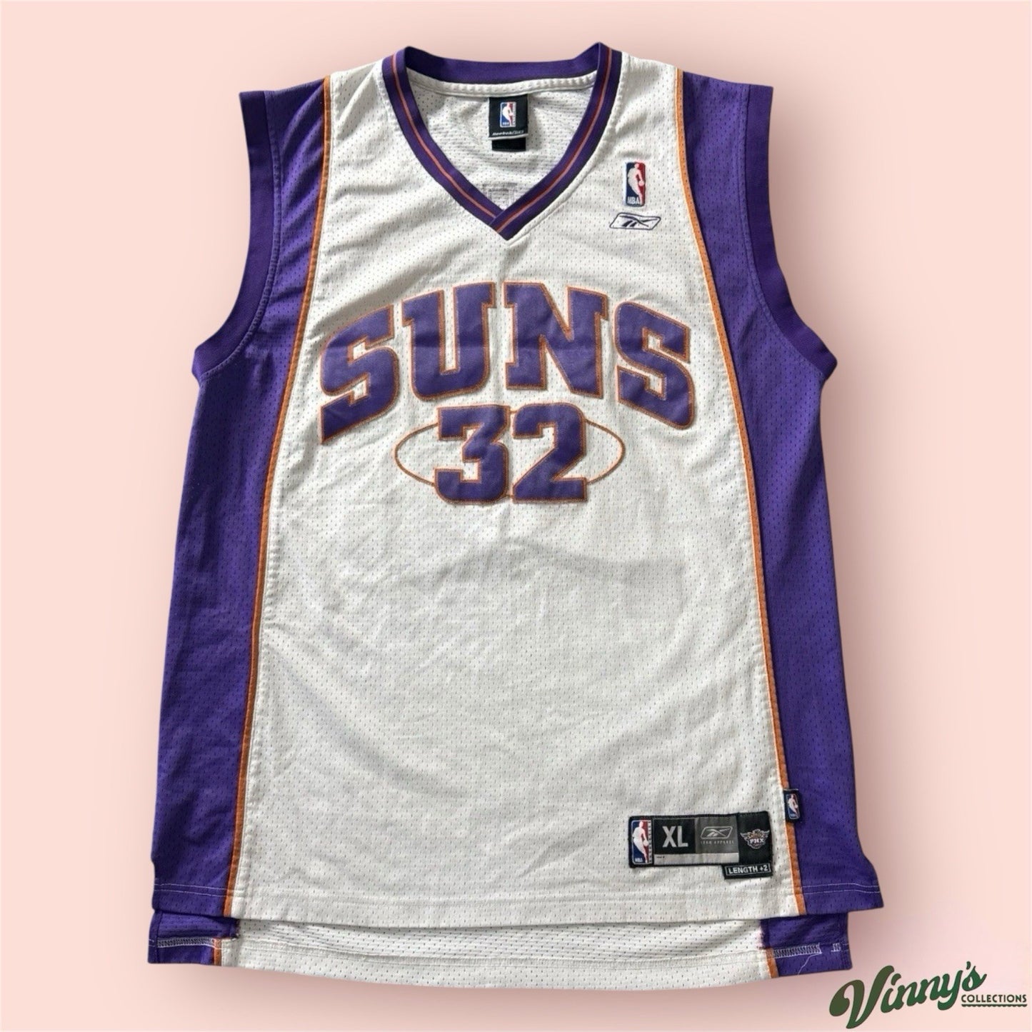 Reebok NBA Phoenix Suns Amare Stoudemire Basketball Jersey Mens XL