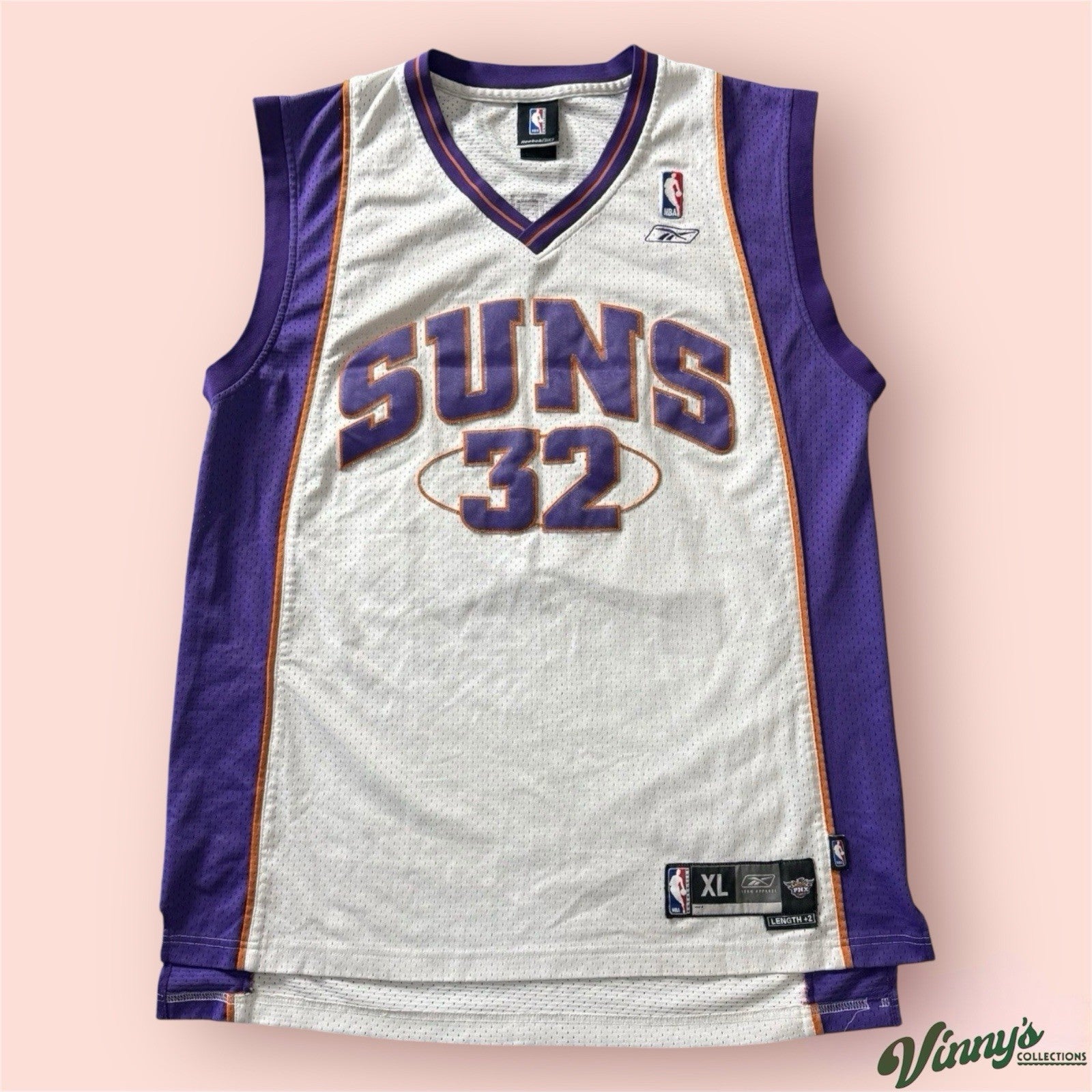 Reebok NBA Phoenix Suns Amare Stoudemire Basketball Jersey Mens XL