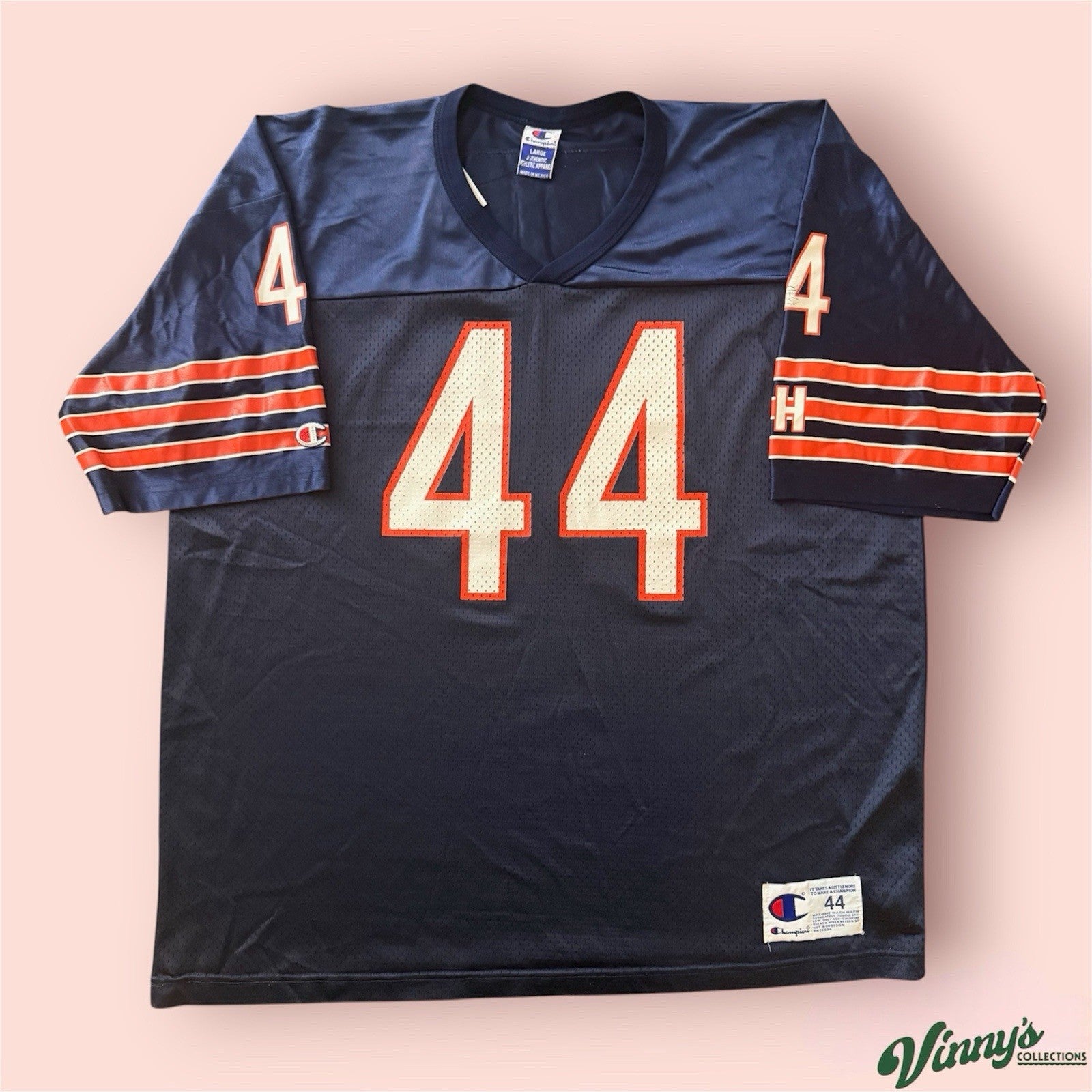Champion NFL Chicago Bears Curtis Enis Football Jersey Mens 44 Large