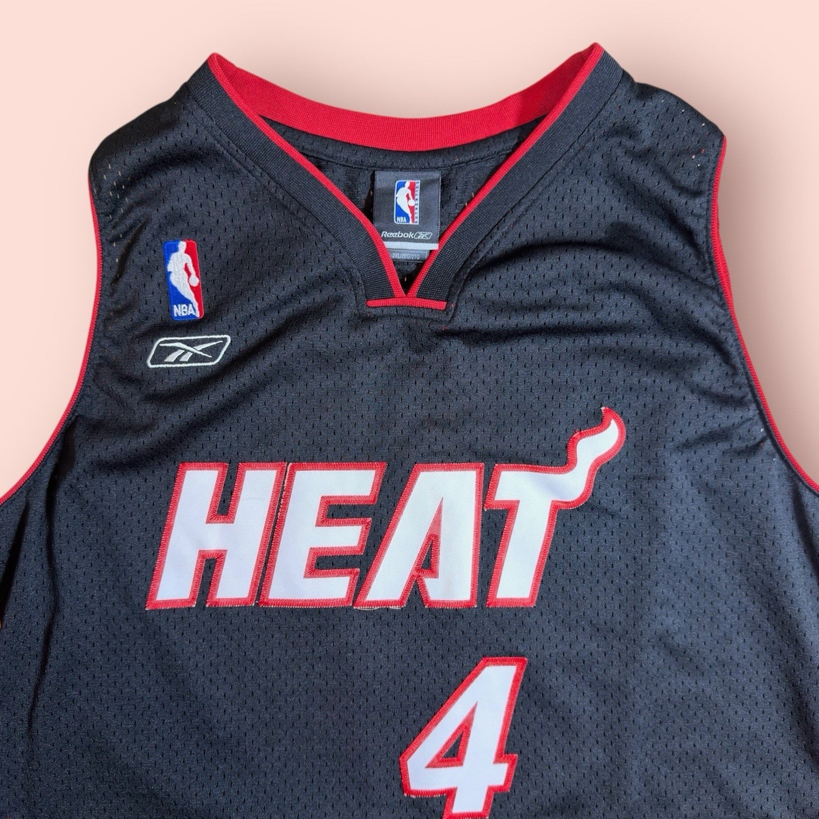 Reebok NBA Miami Heat Caron Butler Basketball Jersey Mens 2XL