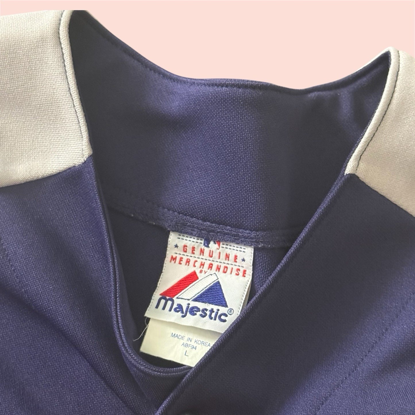 Majestic MLB New York Yankees Baseball Jersey Mens Large