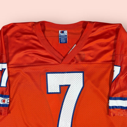 Vintage Champion NFL Denver Broncos John Elway Football Jersey Mens 48 XL