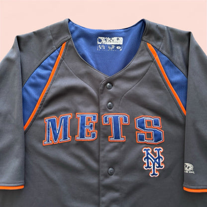 True Fan MLB New York Mets Baseball Jersey Mens XL